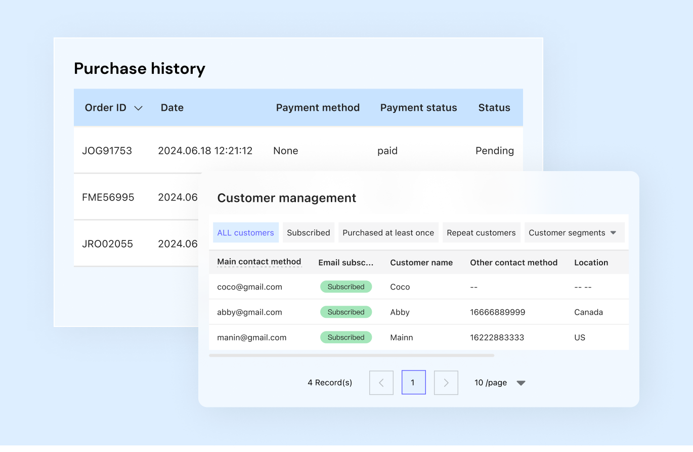 Shoplazza- Order & Fulfillment