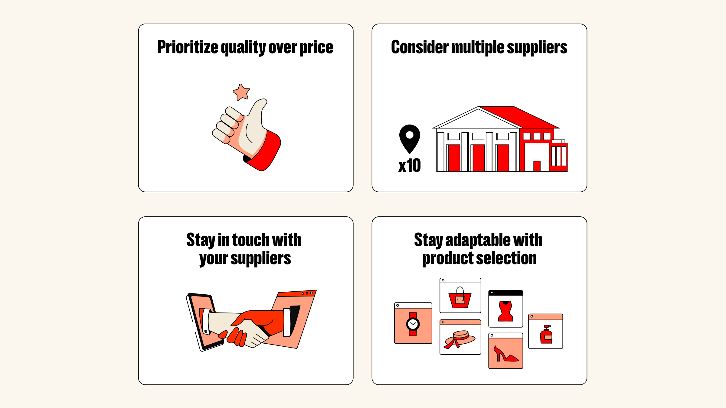 4 Dicas para a aquisi??o de produtos para dropshipping