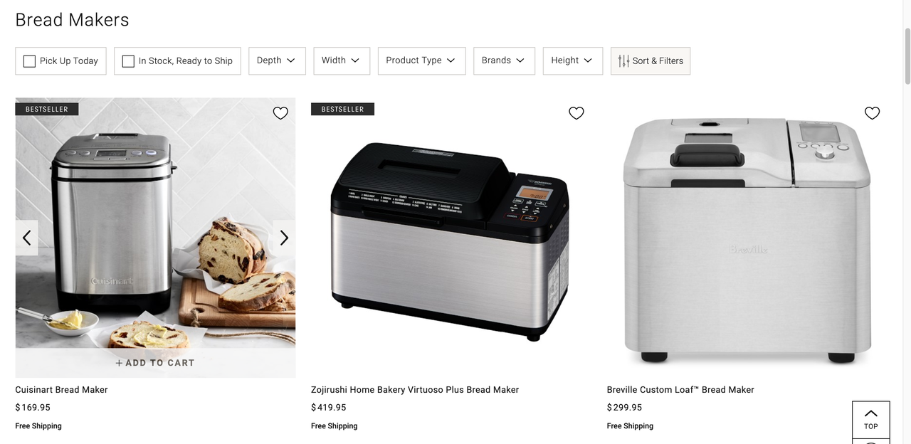 Williams-Sonoma-Brotbackautomaten-Geschichte