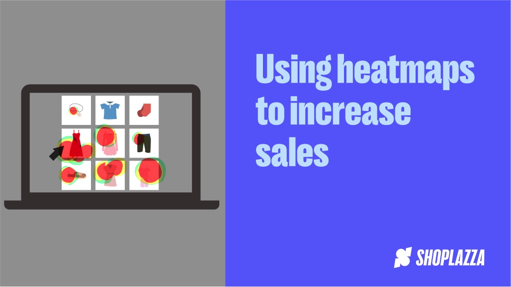 Cover image shows the words, Using heatmaps to increase sales.